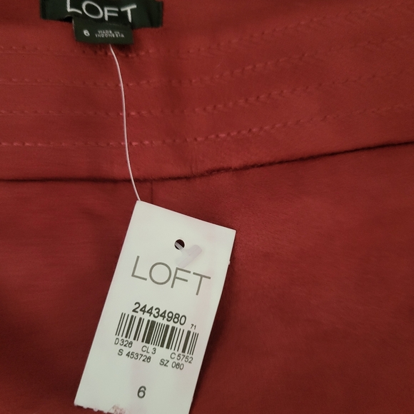 Loft Faux Suede Pants - Picture 6 of 7